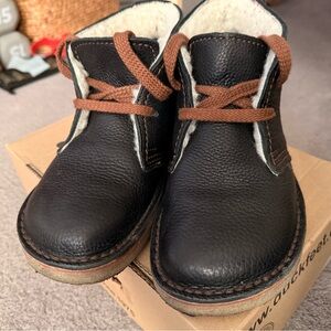 Almost New Duckfeet Women's Black Leather Ankle Boots